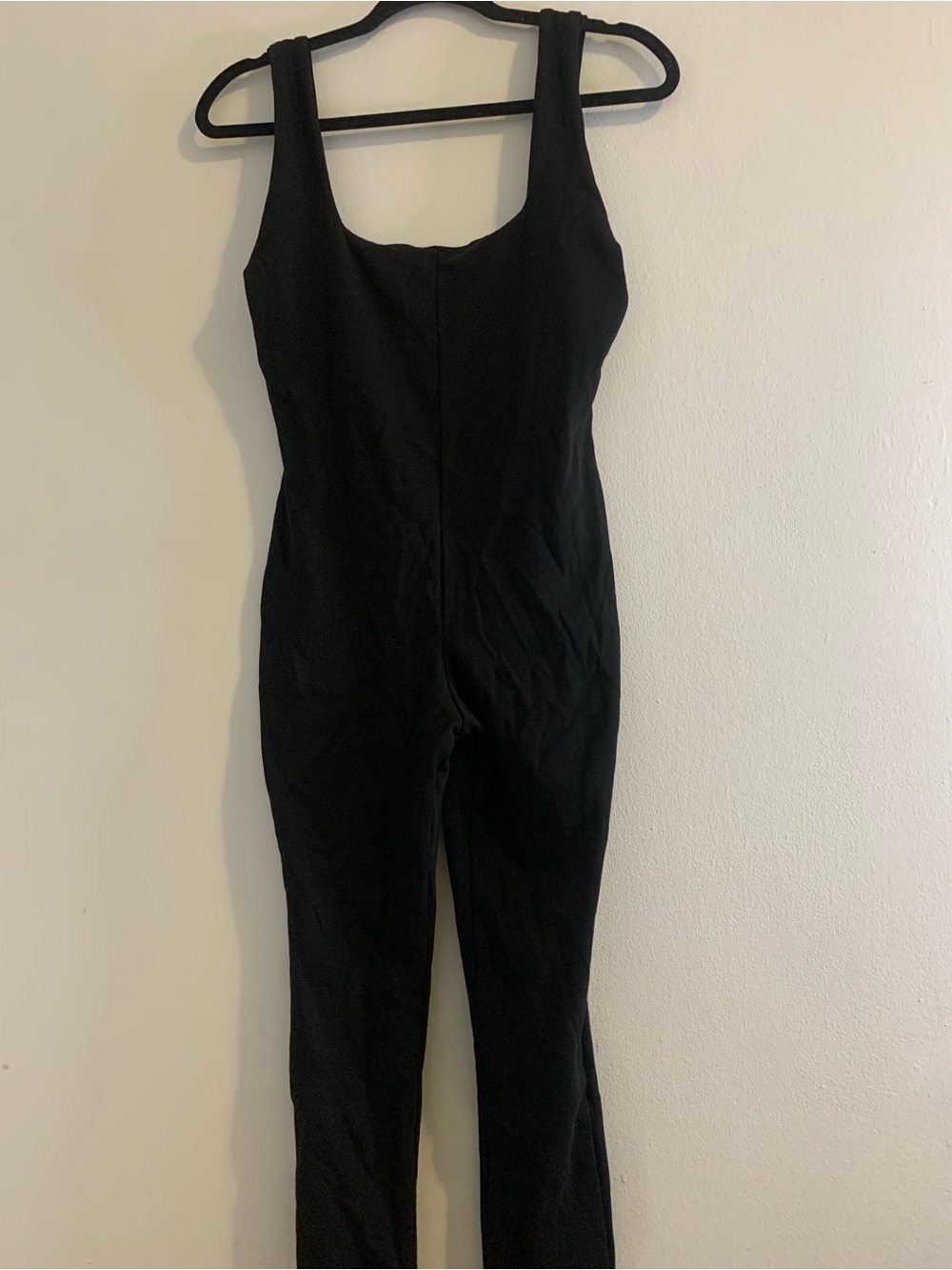 Zara Black Women's One-Piece Tank Jumpsuit , Backless